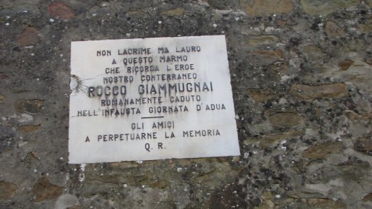 Stiappa - Plaque