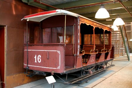 STM 16 paardentram Utrecht Zeist Nederlands Spoorwegmuseum onverbouwd