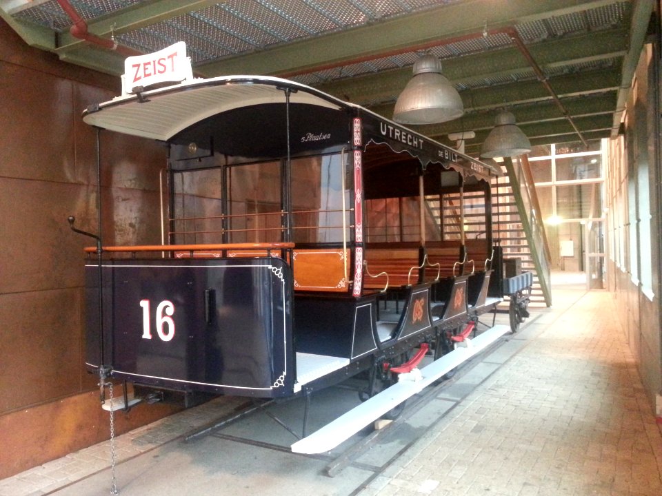 STM 16 paardentram Utrecht Zeist Nederlands Spoorwegmuseum