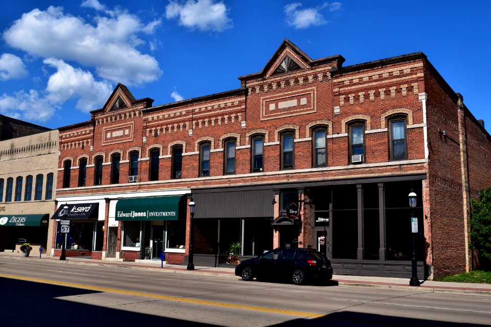 Steckart and Falck Double Block, De Pere, WI