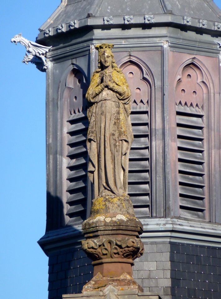 Statue de la chapelle (Saint-Jean-de-Bassel)