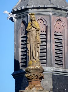 Statue de la chapelle (Saint-Jean-de-Bassel)