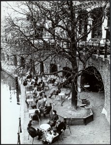 Steden, terrassen, Utrecht, Bestanddeelnr 129-0852