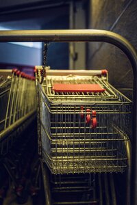 Trolley purchasing chrome steel photo