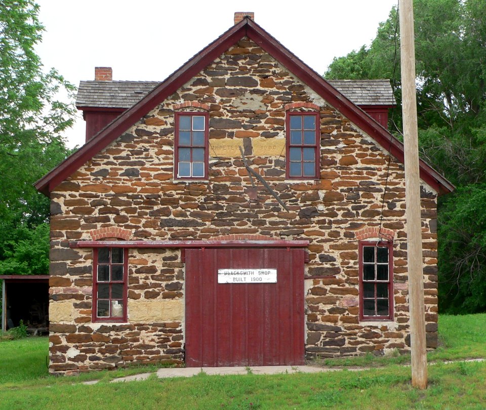 Steele City, Nebraska blacksmith from S 1