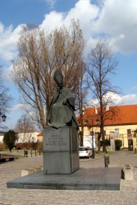 Stefan Wyszyński statue, Warsaw, Poland