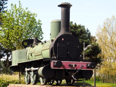 Steam locomotive Bourbonnais of the PLM at the Cité du Train photo 1