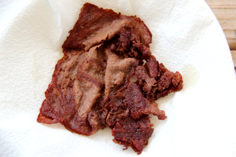 Steak-umm cooked pieces, May 2020