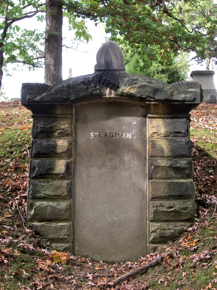 Steadman Mausoleum, Highwood Cemetery, 2015-10-18, 02