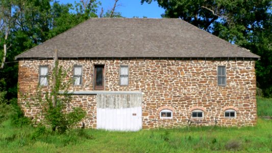 Steele City, Nebraska livery stable from W 1