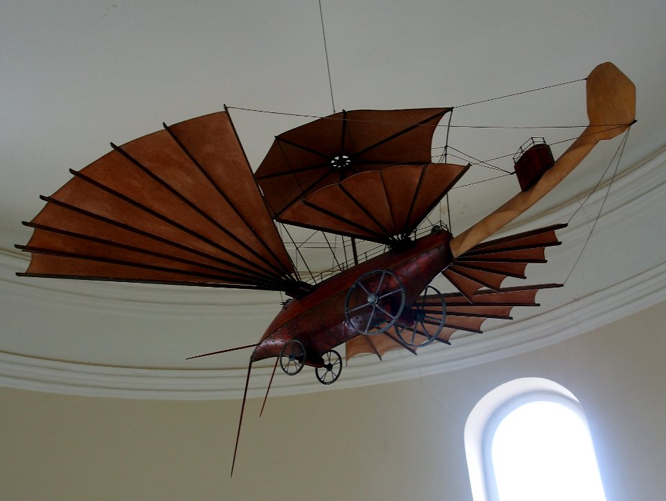 Steampunk aircraft at Maison de Jules Verne - Amiens
