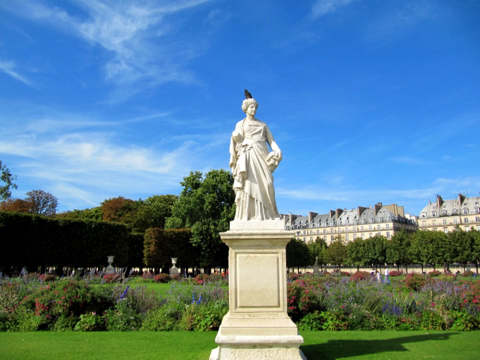Statue dans le Jardin des Tuileries