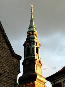 Steeple of Sankt Petri Kirke - Copenhagen - DSC08892