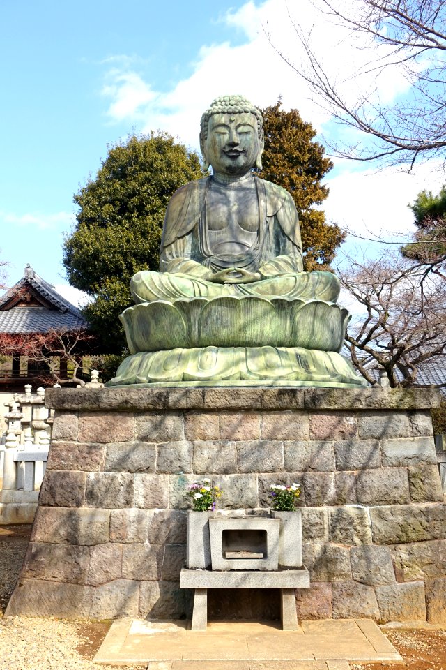 Statue - Gokokuji - Bunkyo, Tokyo, Japan - DSC07796