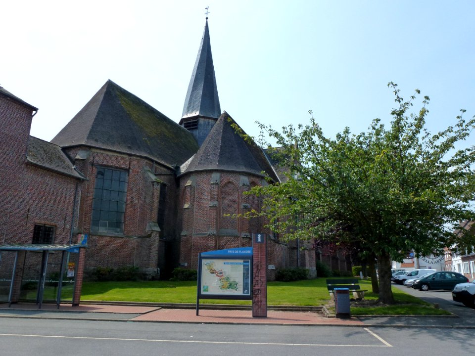 Steenbecque (Nord, Fr) église 02