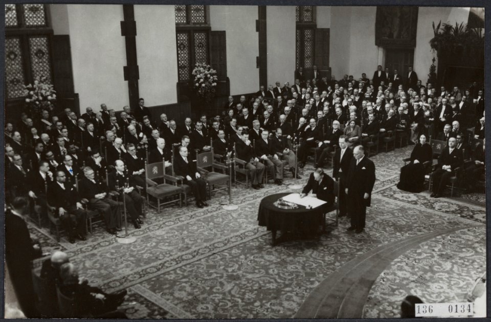 Statuten, ondertekeningen, Bestanddeelnr 136-0134