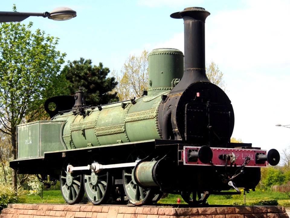 Steam locomotive Bourbonnais of the PLM at the Cité du Train photo 2