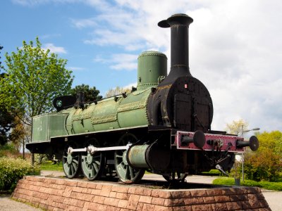 Steam locomotive Bourbonnais of the PLM at the Cité du Train photo 3