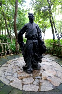 Statue - Du Fu Thatched Cottage - Chengdu, Sichuan, China - DSC04859
