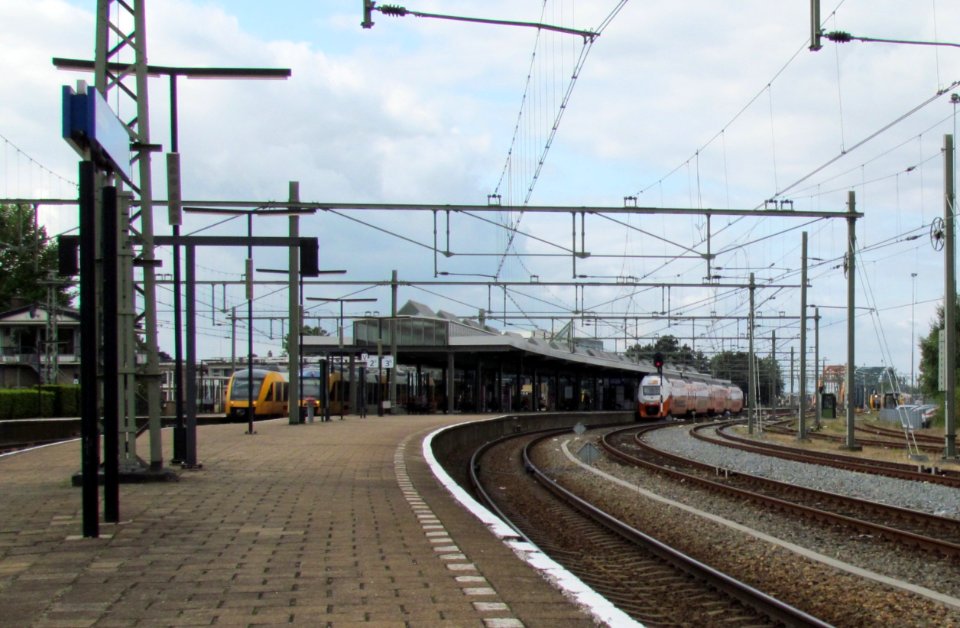 Station Zutphen perron 3