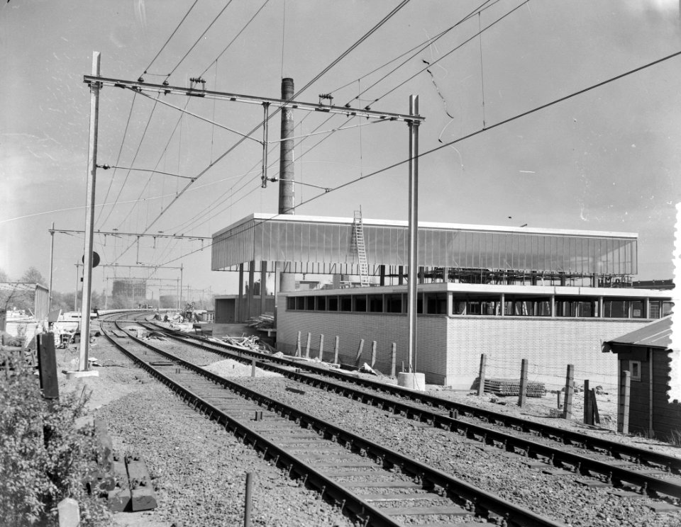 Station Sloterdijk in aanbouw, Bestanddeelnr 907-7457