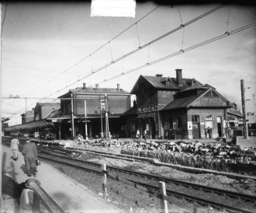 Station Leiden tijdens verbouwing, Bestanddeelnr 903-6536