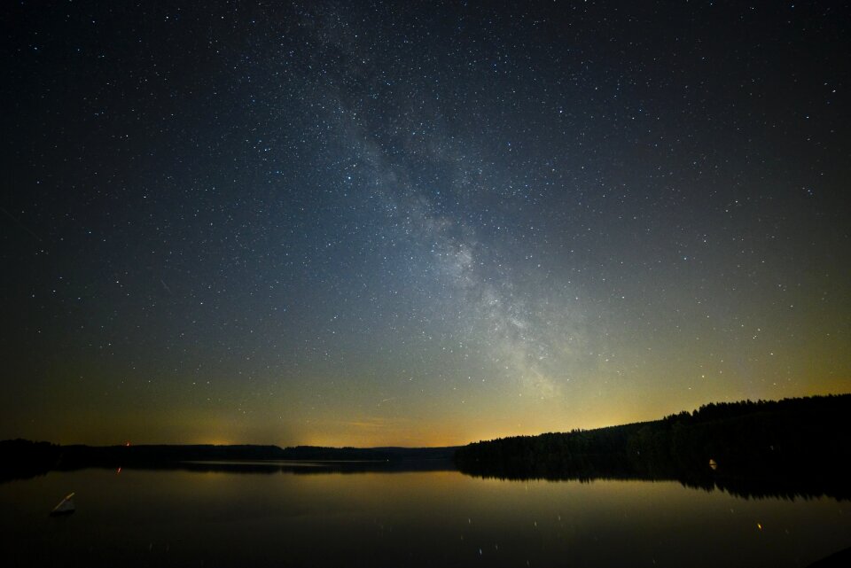 Starry sky astro space photo