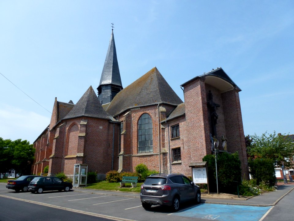 Steenbecque (Nord, Fr) église 01