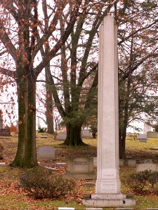 Steenson-McCreery Monument, Homewood Cemetery, 01