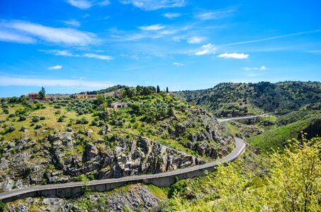 Spain mountain road hill