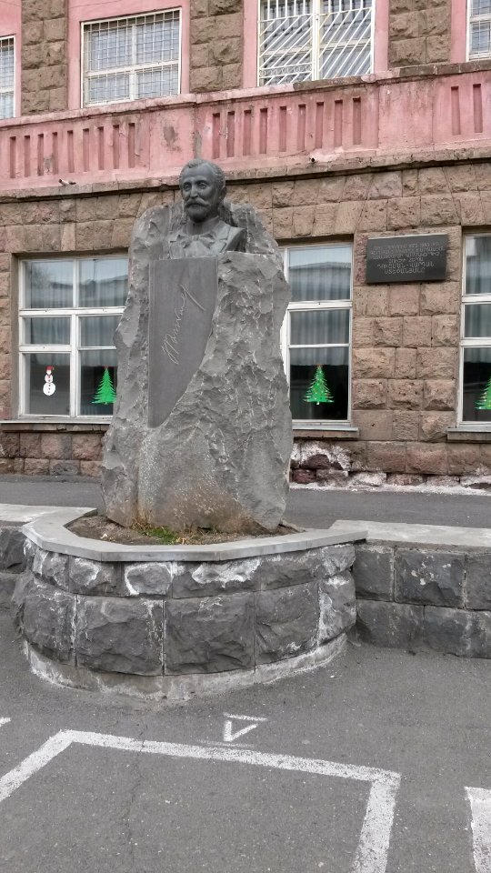 Statue of Dushman-Vardan Stepanyan in Yerevan, Armenia