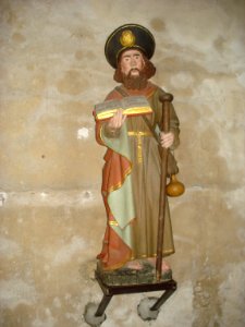Statue St.Jacques le Majeur à Issy-l'Évêque