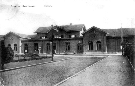 Station Roermond; circa 1900