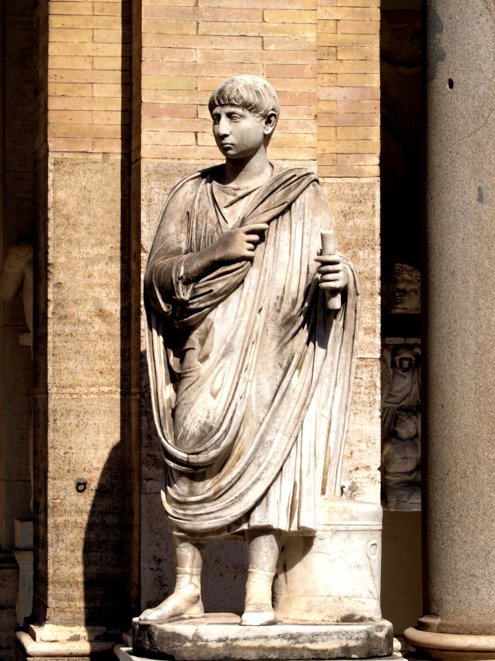 Statues in the Vatican Museum photo-12