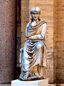 Statues in the Vatican Museum photo-17