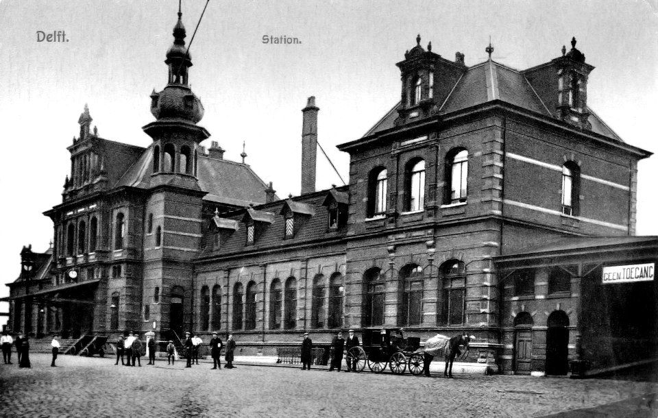 Station Delft; circa 1905
