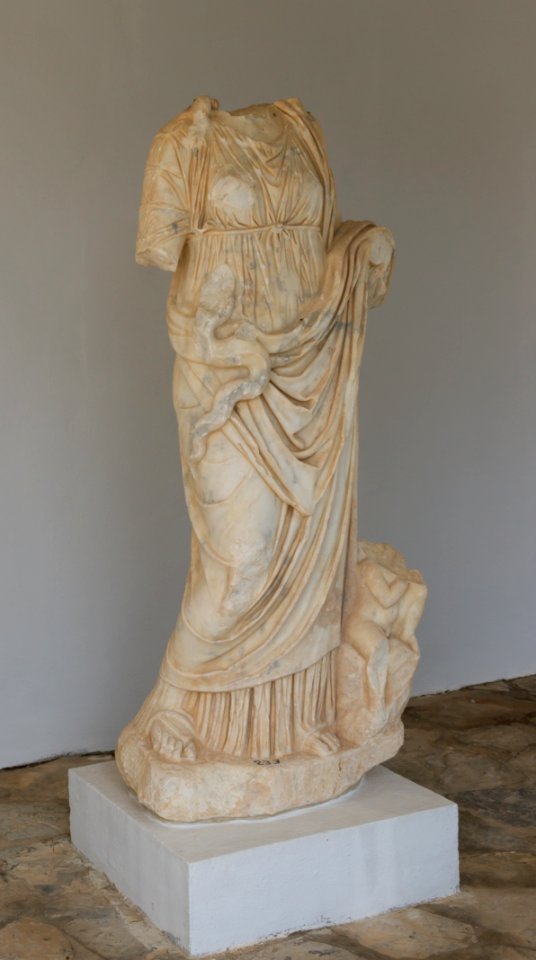 Statue Hygeia Gortys Crete