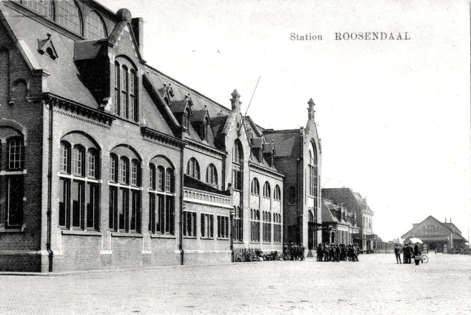 Station Roosendaal; circa 1905