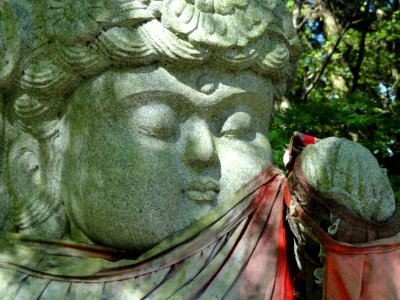 Statue - Mii-dera - Otsu, Shiga - DSC07126