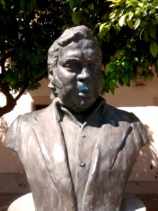 Statue of Fernando Terremoto in Jerez de la Frontera