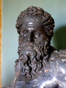 Statue of the Nile, probably Rome, late 1st to early 2nd century AD, marble, detail - Museo Gregoriano Egizio - Vatican Museums - DSC00821