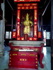 Statue of Skanda, Zhusheng Temple (Hunan)