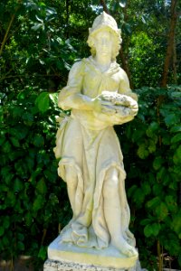 Statue - Vizcaya Museum and Gardens - Miami, Florida - DSC08701