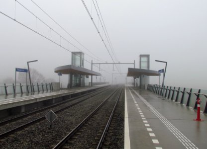 Station Nijmegen Lent, december 2013