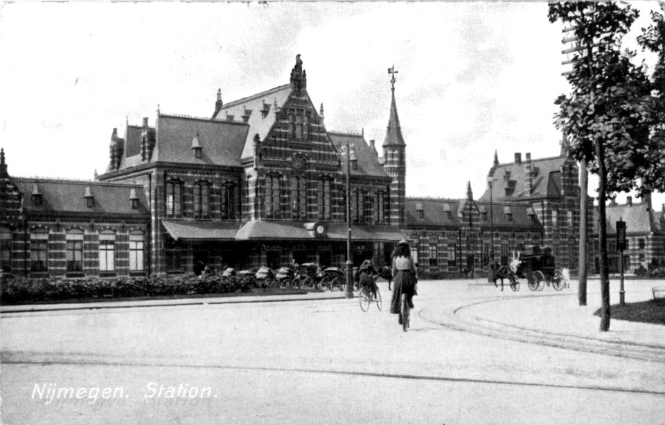Station Nijmegen; circa 1906