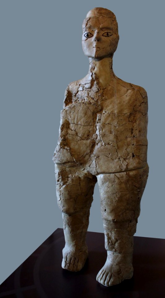 Statue Aïn Ghazal Louvre AO 14012018 1