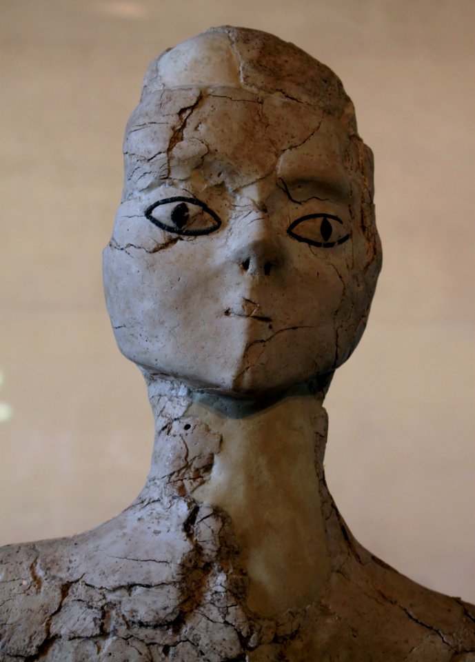 Statue Aïn Ghazal Louvre AO 14012018 3