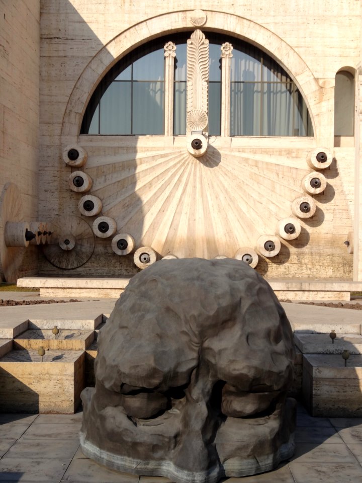 Statue at Cascade of Yerevan