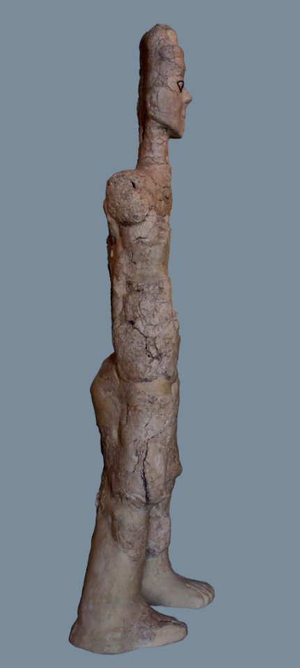 Statue Aïn Ghazal Louvre AO 14012018 2