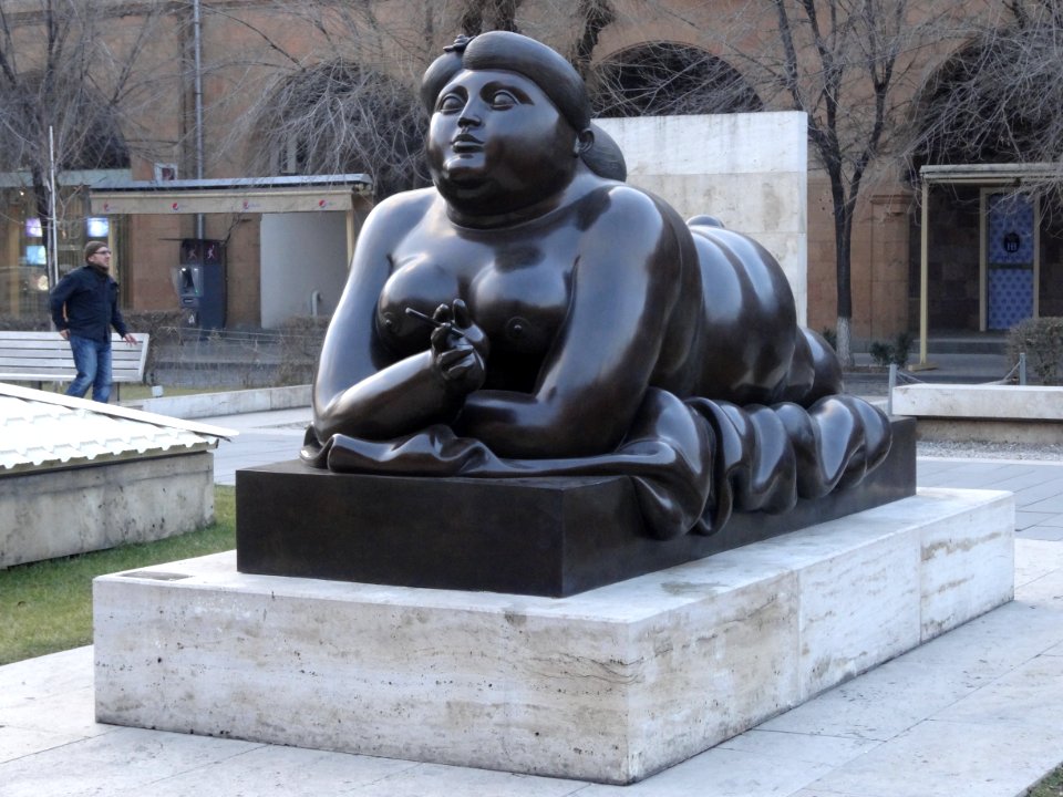 Statue of Cascade of Yerevan 1